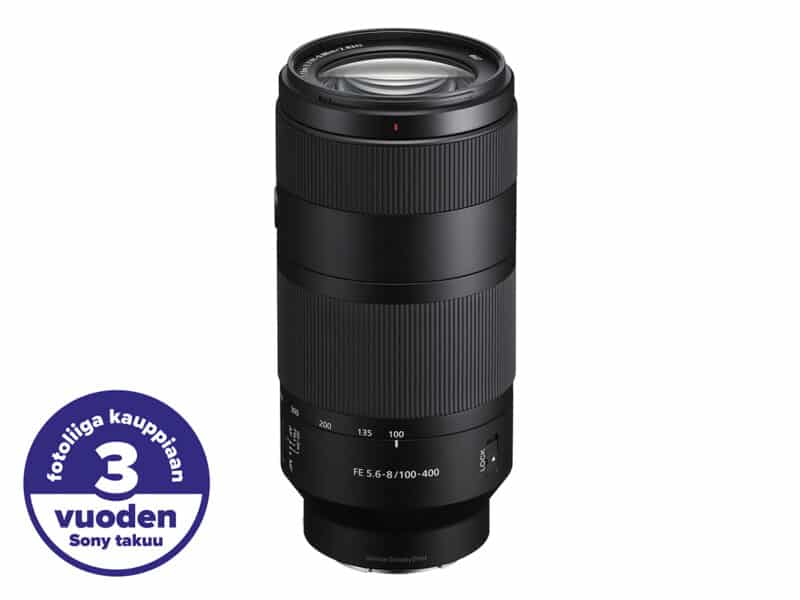 Sony FE 100-400mm F5.6-8 OSS